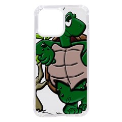 Amphibian-animal-cartoon-reptile Iphone 14 Pro Max Tpu Uv Print Case by 99art