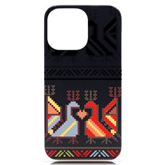 Bulgarian Folk Art Folk Art Iphone 14 Pro Max Black Uv Print Case