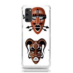 Tribal-masks-african-culture-set Samsung Galaxy S20 6 2 Inch Tpu Uv Case by 99art