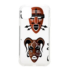 Tribal-masks-african-culture-set Iphone 11 Tpu Uv Print Case by 99art