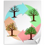 Seasons-of-the-year-year-tree Canvas 20  x 24  19.57 x23.15  Canvas - 1