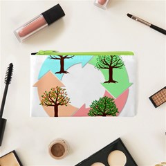 Seasons-of-the-year-year-tree Cosmetic Bag (xs) by 99art