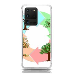 Seasons-of-the-year-year-tree Samsung Galaxy S20 Ultra 6 9 Inch Tpu Uv Case by 99art