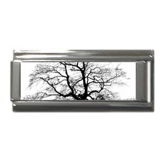 Tree-silhouette-winter-plant Superlink Italian Charm (9mm) by 99art