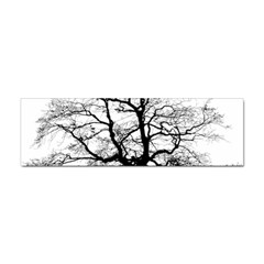 Tree-silhouette-winter-plant Sticker Bumper (100 Pack) by 99art