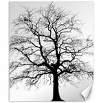 Tree-silhouette-winter-plant Canvas 20  x 24  19.57 x23.15  Canvas - 1