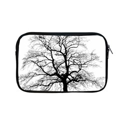 Tree-silhouette-winter-plant Apple Macbook Pro 13  Zipper Case