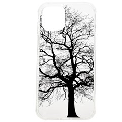 Tree-silhouette-winter-plant Iphone 12 Pro Max Tpu Uv Print Case