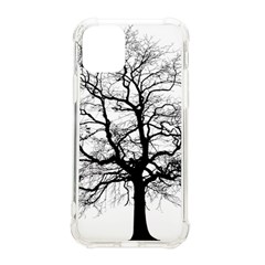 Tree-silhouette-winter-plant Iphone 11 Pro 5 8 Inch Tpu Uv Print Case