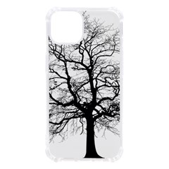 Tree-silhouette-winter-plant Iphone 13 Tpu Uv Print Case