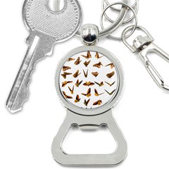 Butterfly Butterflies Insect Swarm Bottle Opener Key Chain