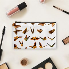 Butterfly Butterflies Insect Swarm Cosmetic Bag (small) by 99art