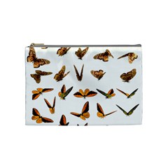 Butterfly Butterflies Insect Swarm Cosmetic Bag (medium) by 99art