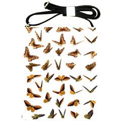 Butterfly Butterflies Insect Swarm Shoulder Sling Bag by 99art