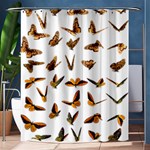 Butterfly Butterflies Insect Swarm Shower Curtain 60  x 72  (Medium)  60 x72  Curtain