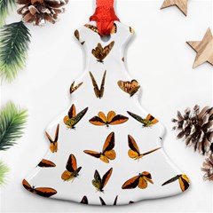 Butterfly Butterflies Insect Swarm Ornament (christmas Tree)  by 99art