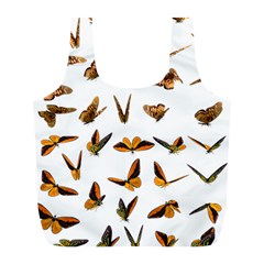 Butterfly Butterflies Insect Swarm Full Print Recycle Bag (l) by 99art