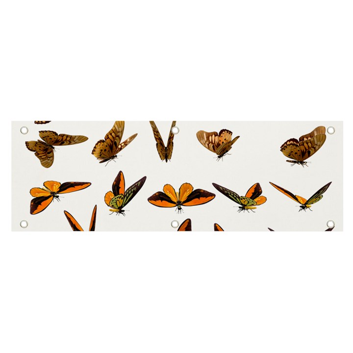 Butterfly Butterflies Insect Swarm Banner and Sign 6  x 2 