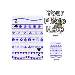 Marine Nautical Clip Art Playing Cards 54 Designs (mini)