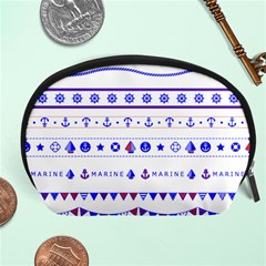 Marine Nautical Clip Art Accessory Pouch (large) by 99art