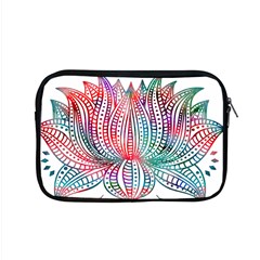 Lotus Feathers Boho Watercolor Apple Macbook Pro 15  Zipper Case by 99art