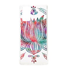 Lotus Feathers Boho Watercolor Samsung Galaxy Note 20 Tpu Uv Case by 99art