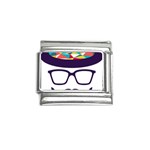 Party Hat Cartoon Italian Charm (9mm) Front