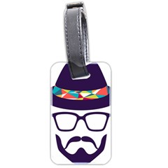 Party Hat Cartoon Luggage Tag (two Sides) by 99art