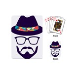 Party Hat Cartoon Playing Cards Single Design (Mini) Back