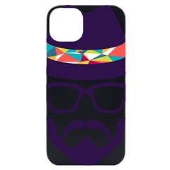 Party Hat Cartoon Iphone 14 Plus Black Uv Print Case by 99art