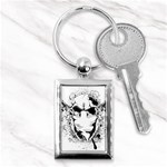 Graphic-design-vector-skull Key Chain (Rectangle) Front