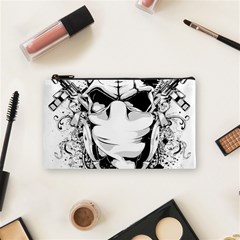 Graphic-design-vector-skull Cosmetic Bag (small) by 99art