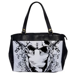 Graphic-design-vector-skull Oversize Office Handbag by 99art