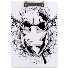 Graphic-design-vector-skull A4 Acrylic Clipboard by 99art