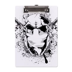 Graphic-design-vector-skull A5 Acrylic Clipboard by 99art