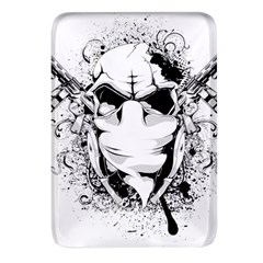 Graphic-design-vector-skull Rectangular Glass Fridge Magnet (4 Pack)