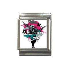 Japan Ninja-japanese-samurai-color- Italian Charm (13mm) by 99art