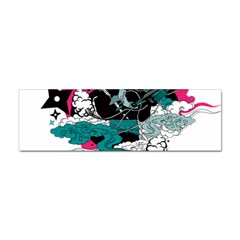 Japan Ninja-japanese-samurai-color- Sticker (bumper) by 99art