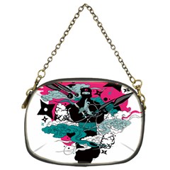 Japan Ninja-japanese-samurai-color- Chain Purse (two Sides) by 99art