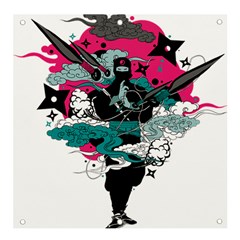 Japan Ninja-japanese-samurai-color- Banner And Sign 4  X 4  by 99art