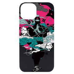 Japan Ninja-japanese-samurai-color- Iphone 14 Black Uv Print Case by 99art