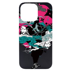 Japan Ninja-japanese-samurai-color- Iphone 14 Pro Max Black Uv Print Case