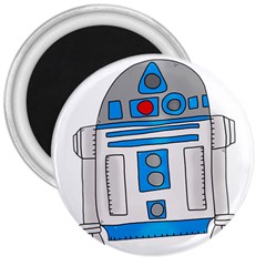 Technology-clip-art-r2d2 3  Magnets by 99art