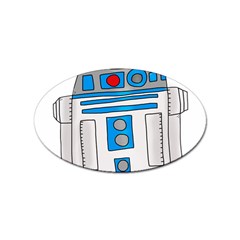 Technology-clip-art-r2d2 Sticker (oval) by 99art