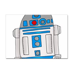 Technology-clip-art-r2d2 Sticker A4 (10 Pack) by 99art