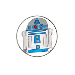 Technology-clip-art-r2d2 Hat Clip Ball Marker (10 Pack) by 99art