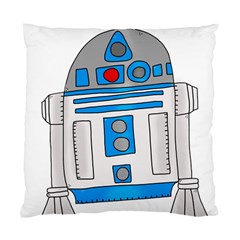 Technology-clip-art-r2d2 Standard Cushion Case (one Side) by 99art