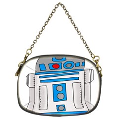 Technology-clip-art-r2d2 Chain Purse (two Sides) by 99art