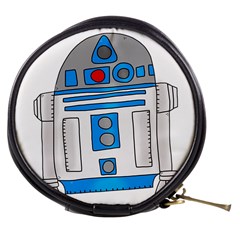 Technology-clip-art-r2d2 Mini Makeup Bag by 99art