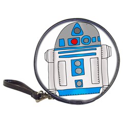 Technology-clip-art-r2d2 Classic 20-cd Wallets by 99art